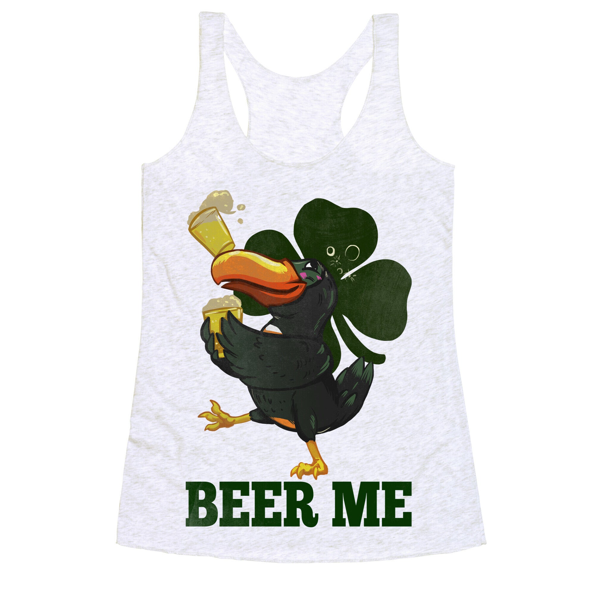 Toucan-Beer Me! Racerback Tank